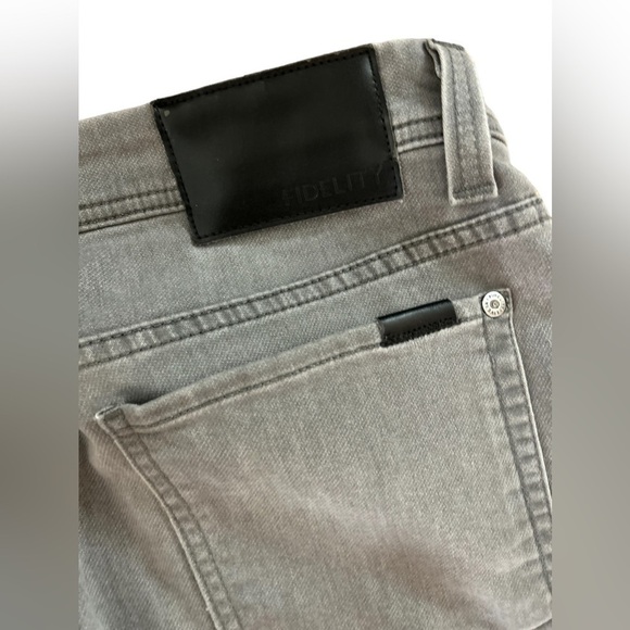 Fidelity denim size 34‎ gray jeans - Picture 5 of 7